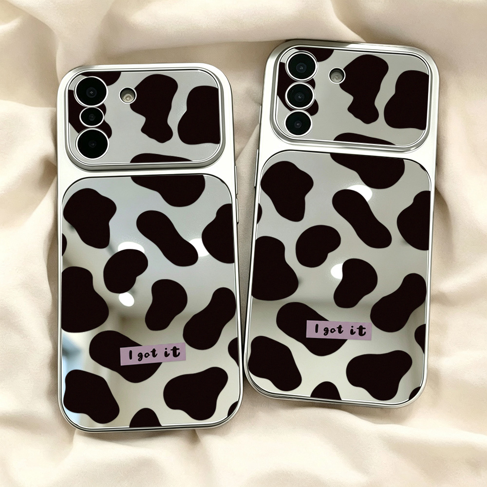 Y2K Aesthetic Cow Print Mirror - огляд і ціна Samsung Galaxy A55