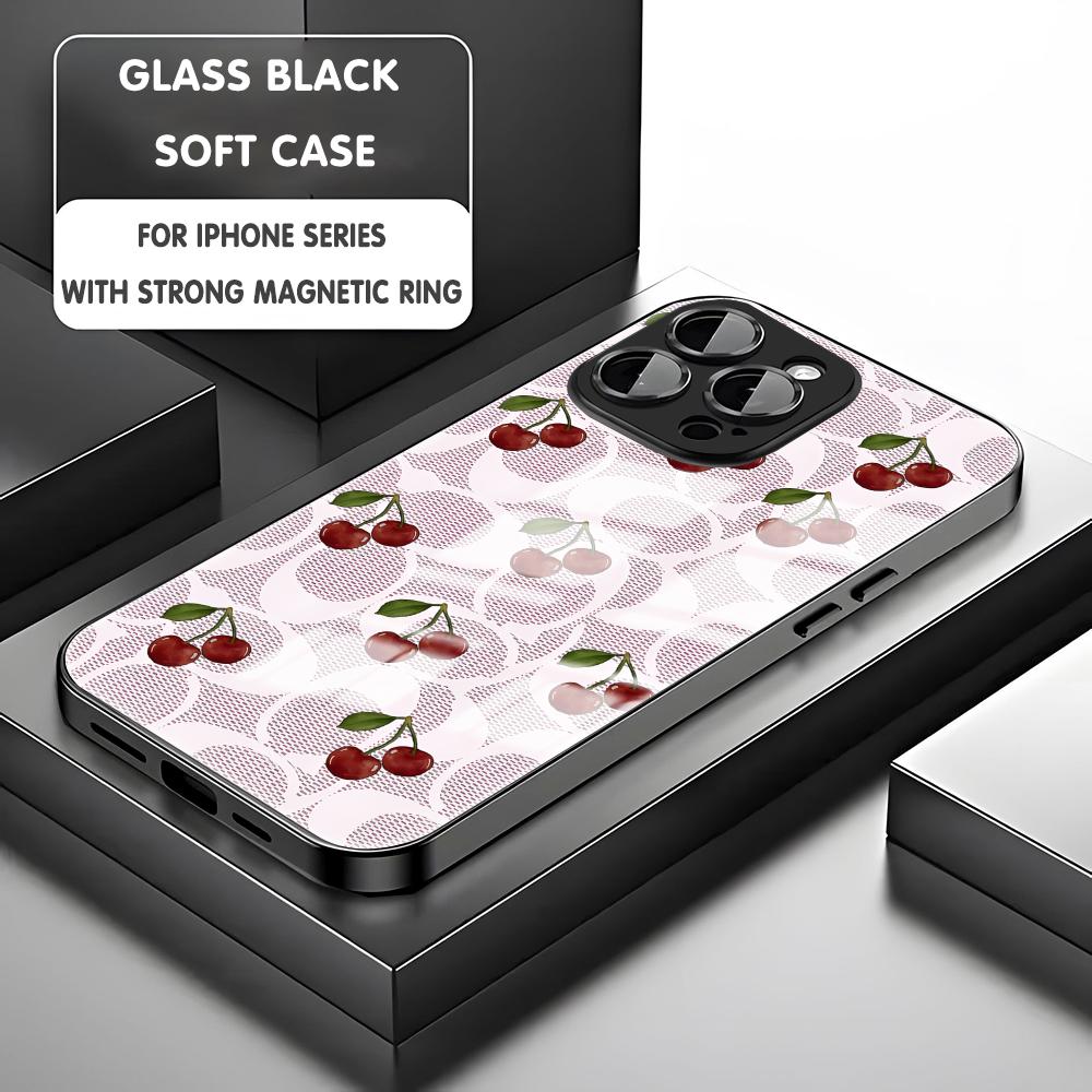 Cherry Luxury Pattern Phone Ca - огляд і ціна Screen Protector Film