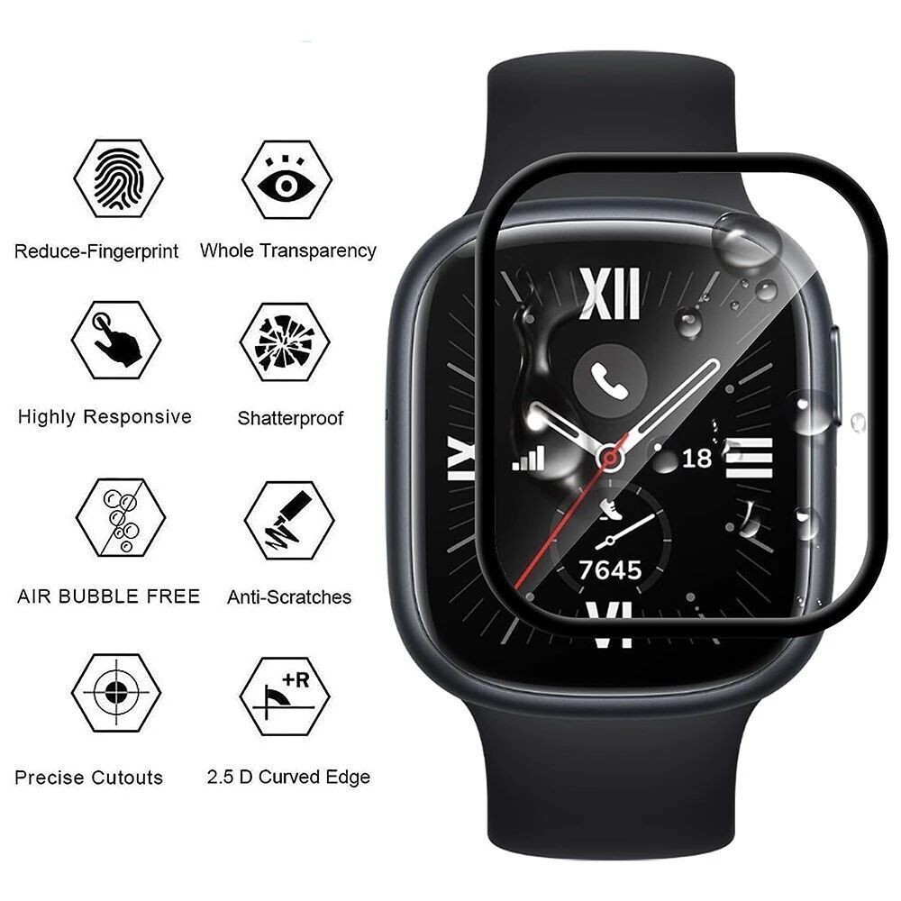 1-5PCS TPU Soft Film for Honor - огляд і ціна Smartwatch Watch Accessories