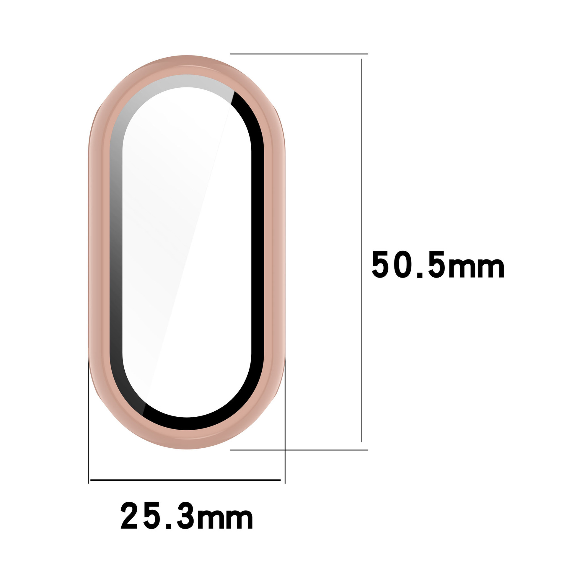 Tempered Glass+PC Case For Xia - огляд і ціна Smartwatch Band Accessories
