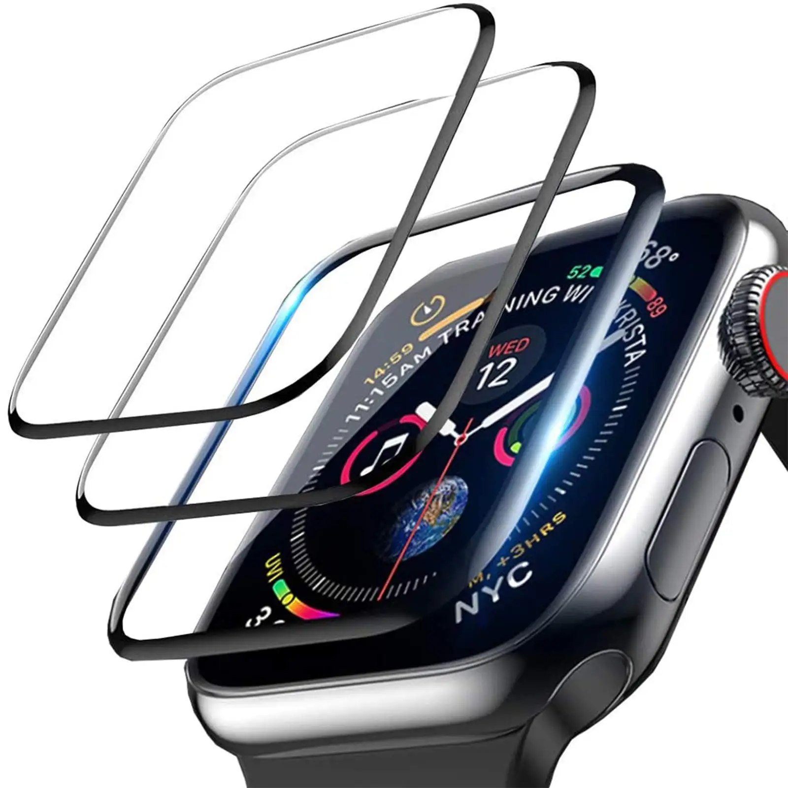 3D Tempered Glass For Apple Wa - огляд і ціна Smartwatch Watch Accessories