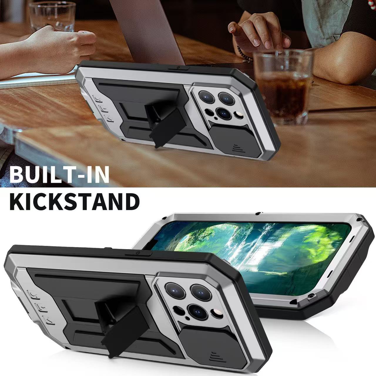Military Heavy Duty Metal Case - огляд і ціна Screen Protector Film