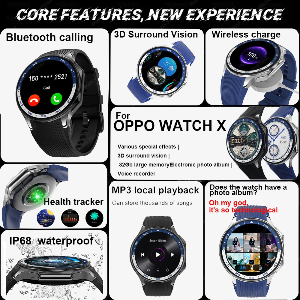 1.43 AMOLED Smart Watch 3D Sur - огляд і ціна Smartwatch Store