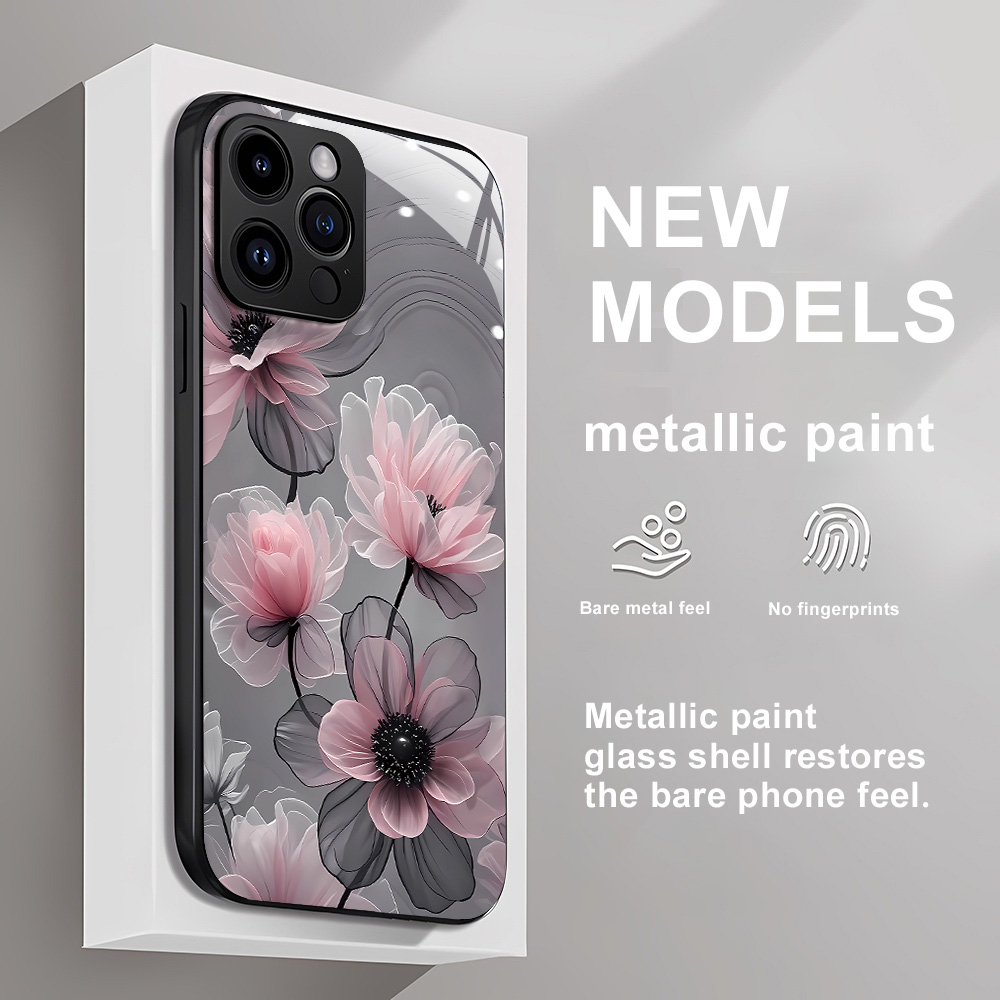Flower Tempered Glass Case For - огляд і ціна Screen Protector Film