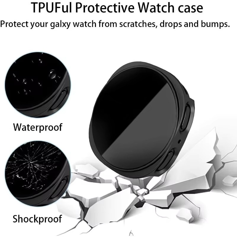 Privacy Glass+Case For Samsung - огляд і ціна Samsung Smartwatch Ultra Accessories