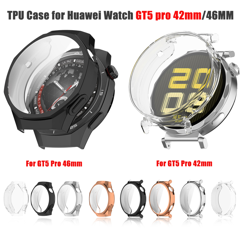 TPU Case For Huawei Watch GT5  - огляд і ціна Titan Smartwatch Accessories