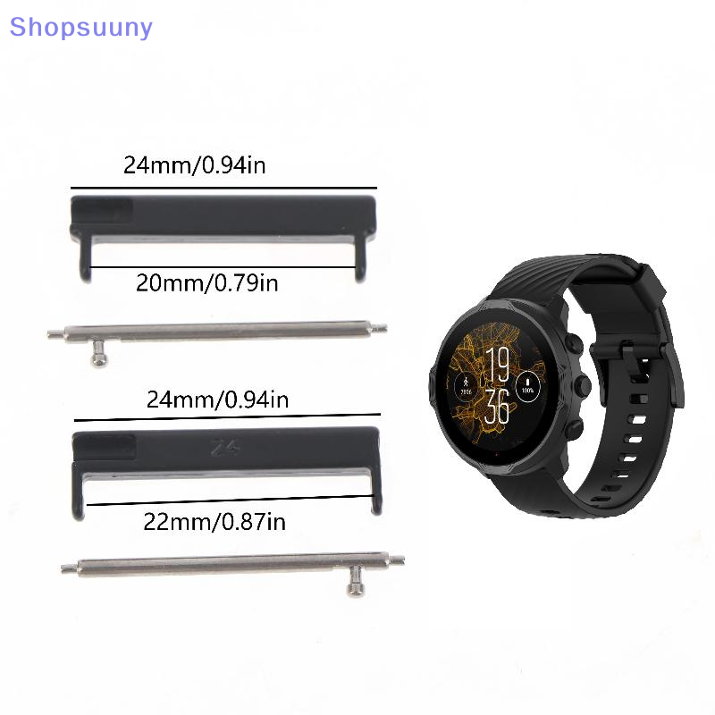 [SU]1Pair 24mm To 22mm/20mm Wr - огляд і ціна Smartwatch Watch Accessories