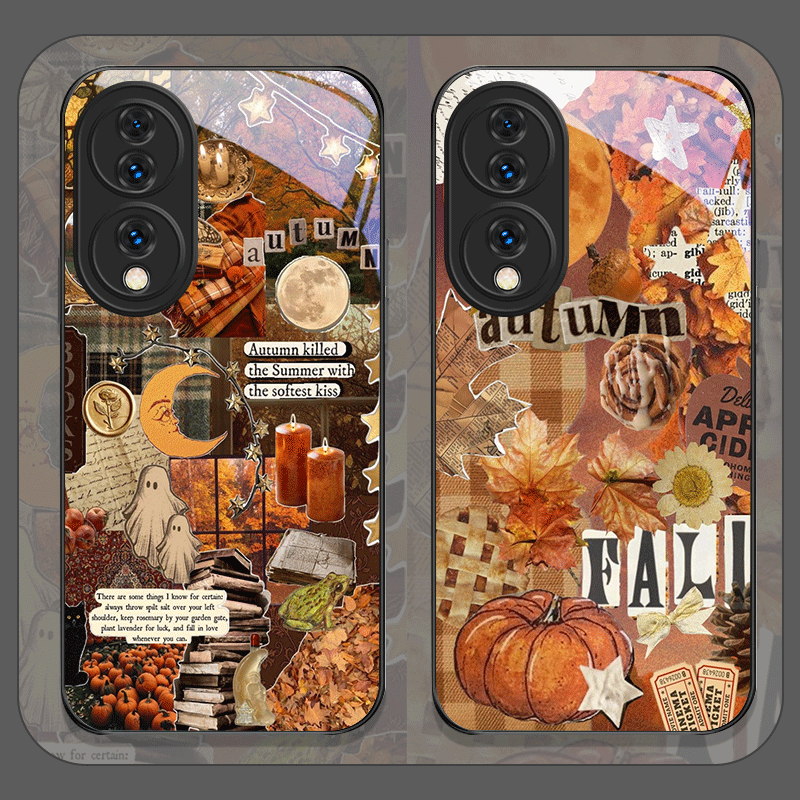 Retro Autumn Leaves Pumpkin Pl - огляд і ціна Huawei Nova 12