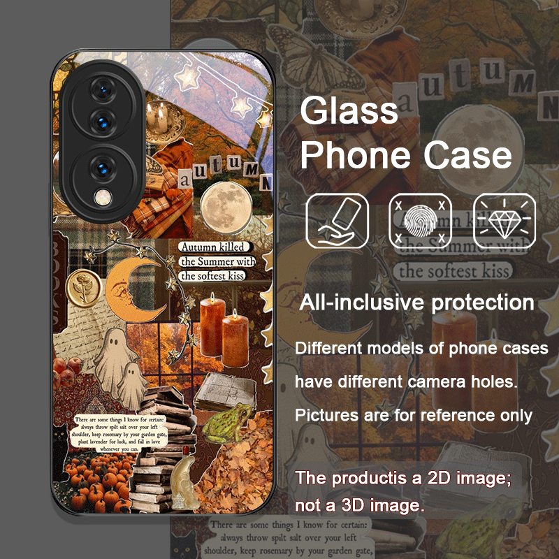 Retro Autumn Leaves Pumpkin Pl - огляд і ціна Huawei Nova 12