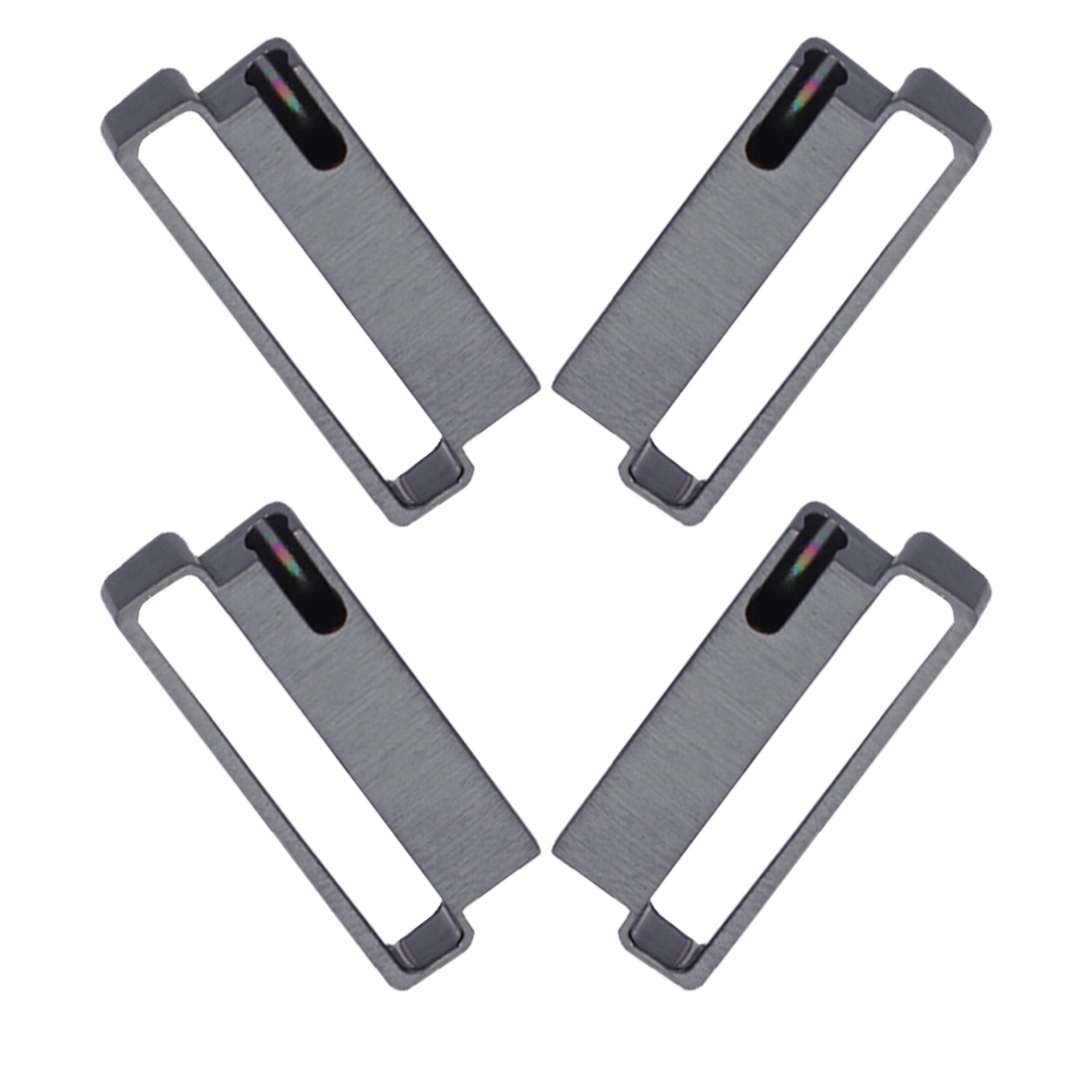 4pcs StainlessSteel Connector  - огляд і ціна Smartwatch Band Accessories