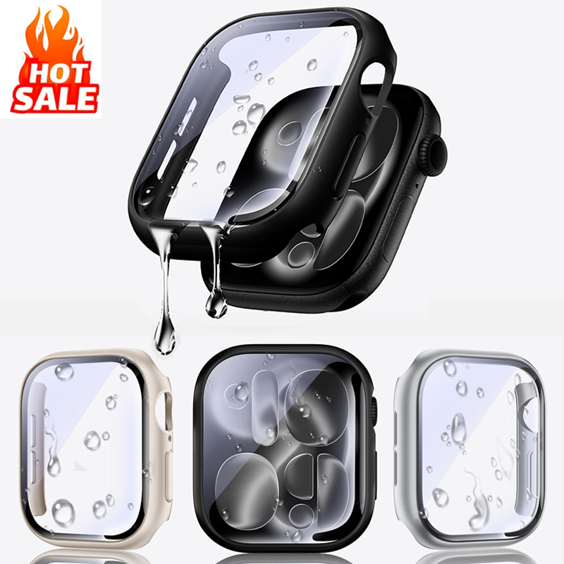 Tempered Glass+Cover For Apple - огляд і ціна Smartwatch Band Accessories