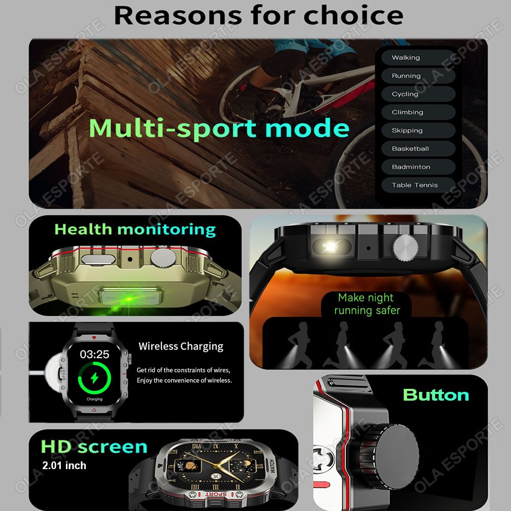2026 New Military Smart Watch  - огляд і ціна Smartwatch Store